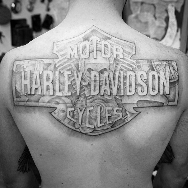 90 Harley Davidson Tattoos For Men.