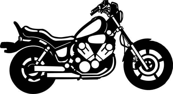 Motorcycle black and white harley motorcycle clipart black.