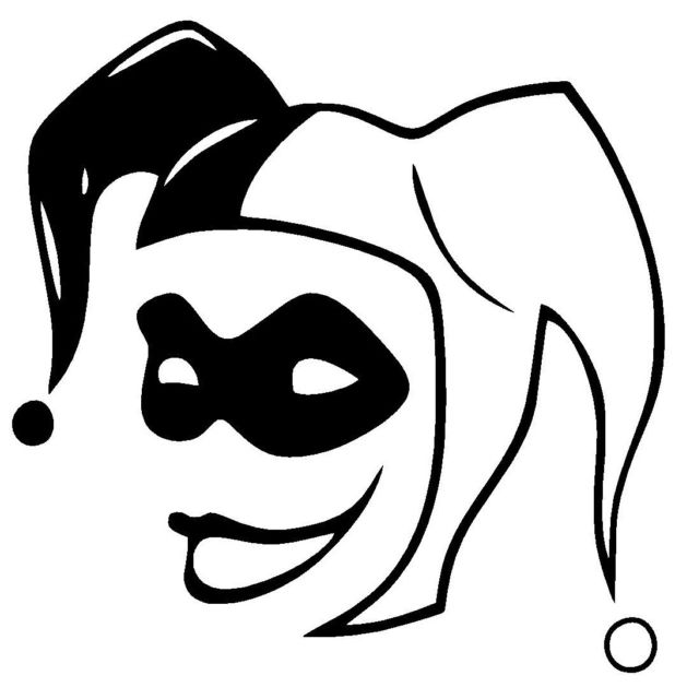 harley quinn clipart black and white 10 free Cliparts | Download images ...