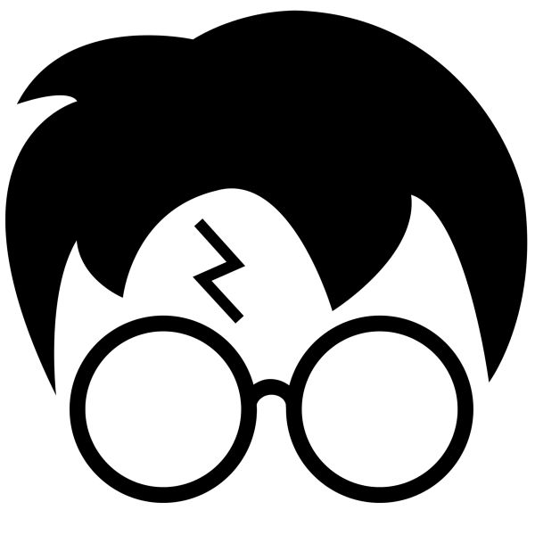Silhouette Harry Potter Clip Art.
