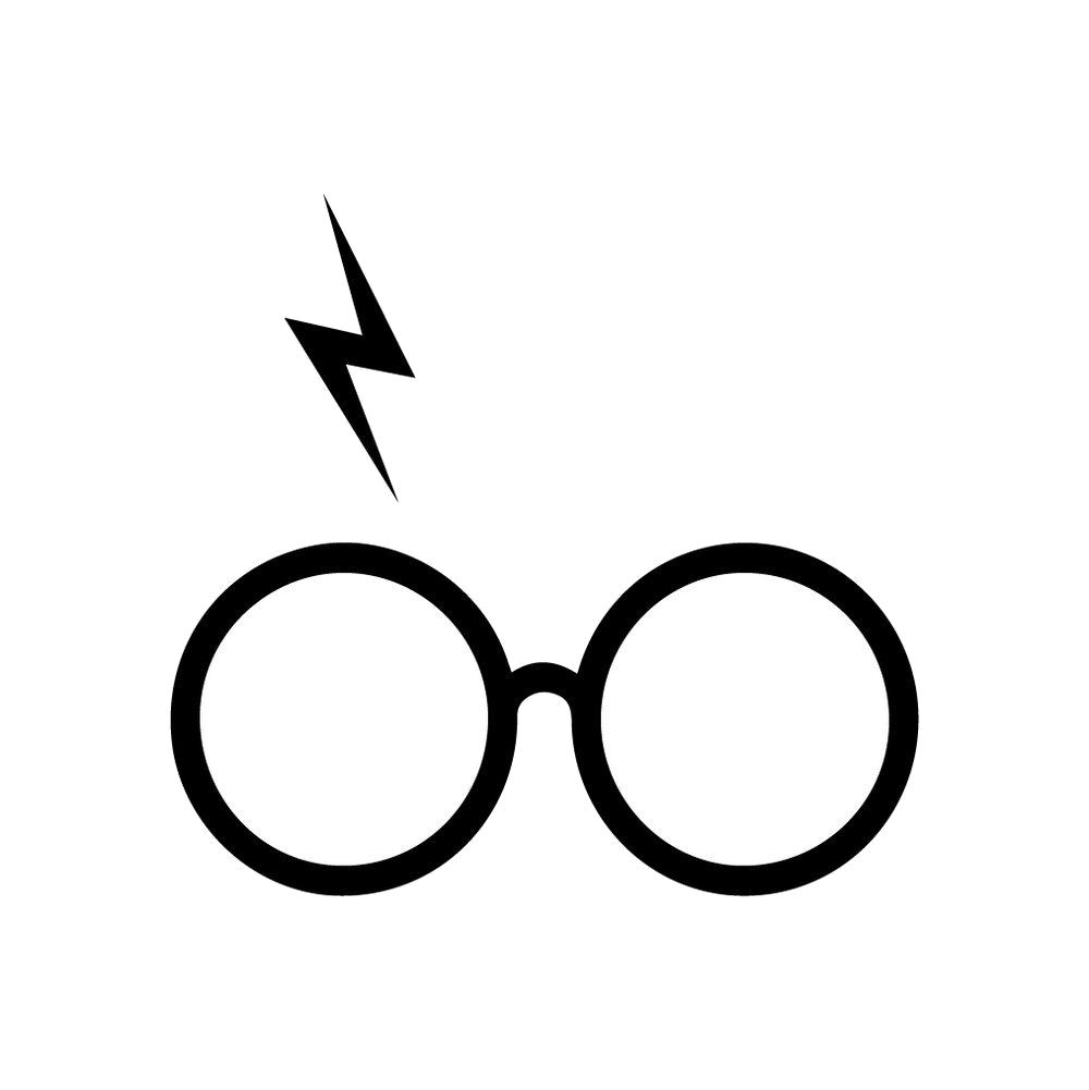 Harry Potter Glasses And Scar Clipart Transparent Png Harry Potter ...