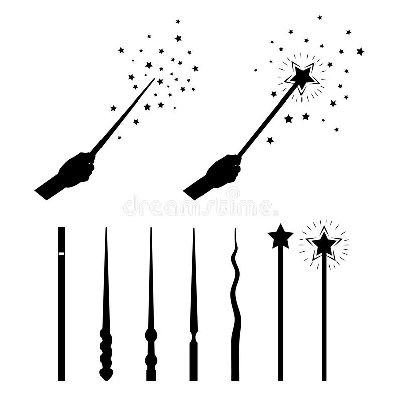 Princess Wand Clip Art Black And White