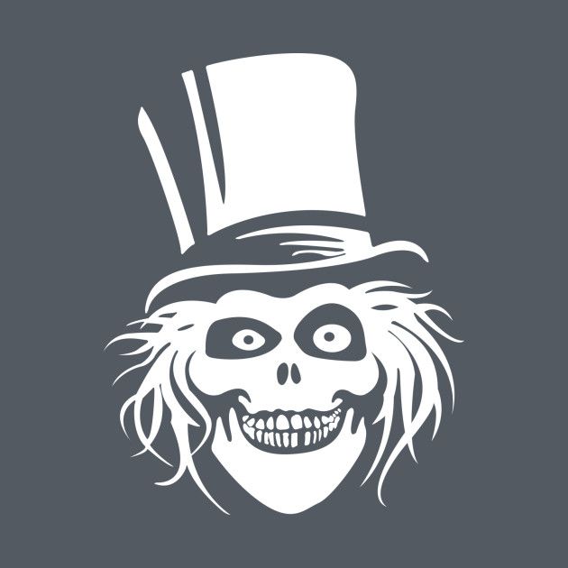 Hatbox Ghost Clipart.