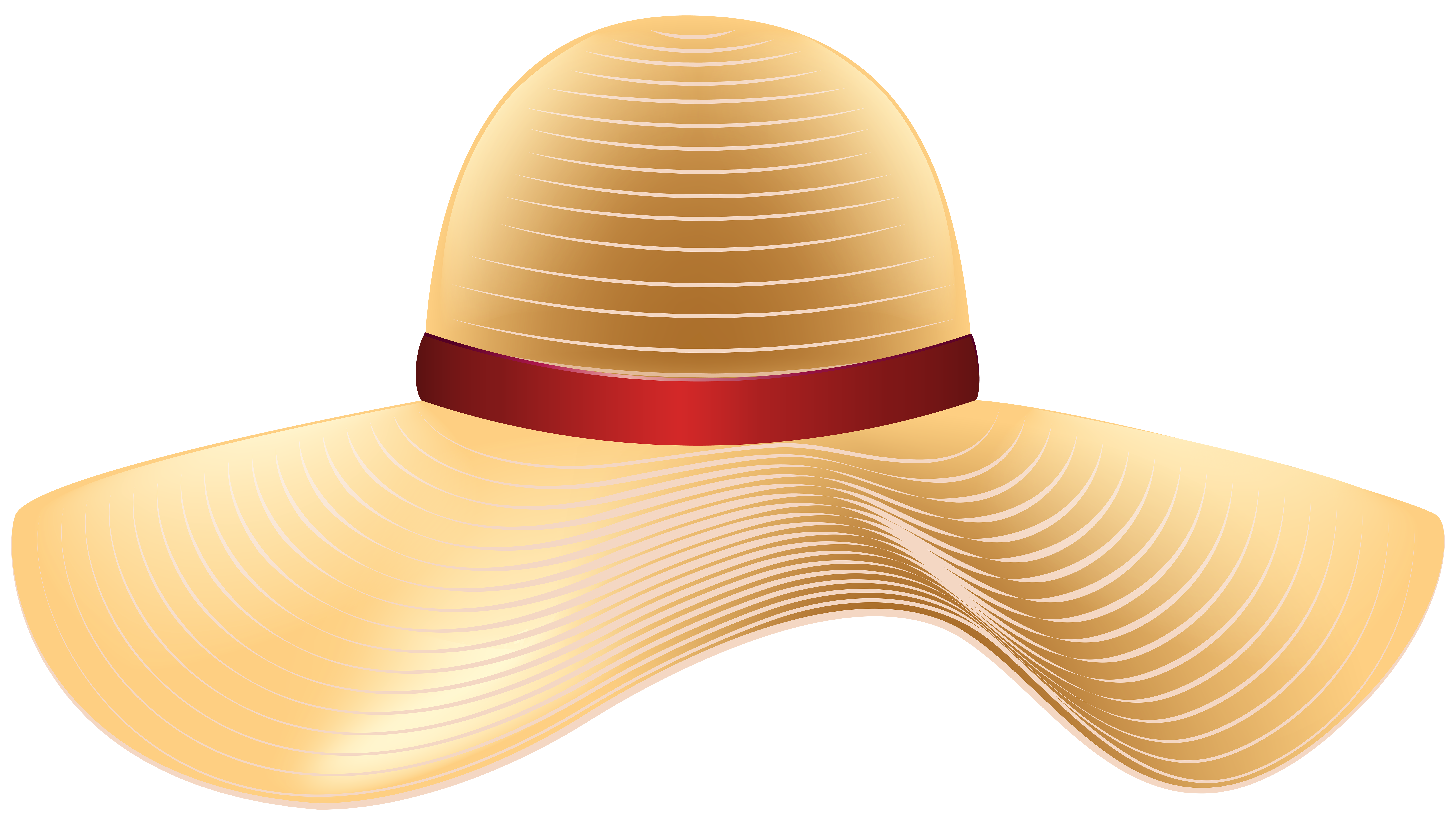 Sun Hat PNG Clip Art Image.