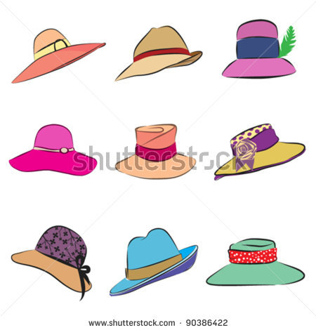 Women's hat clipart - Clipground