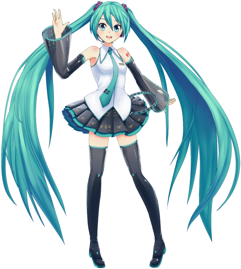 Hatsune Miku PNG Transparent Hatsune Miku.PNG Images..