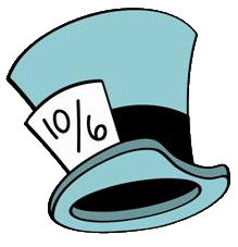 Mad hatter clip art free.