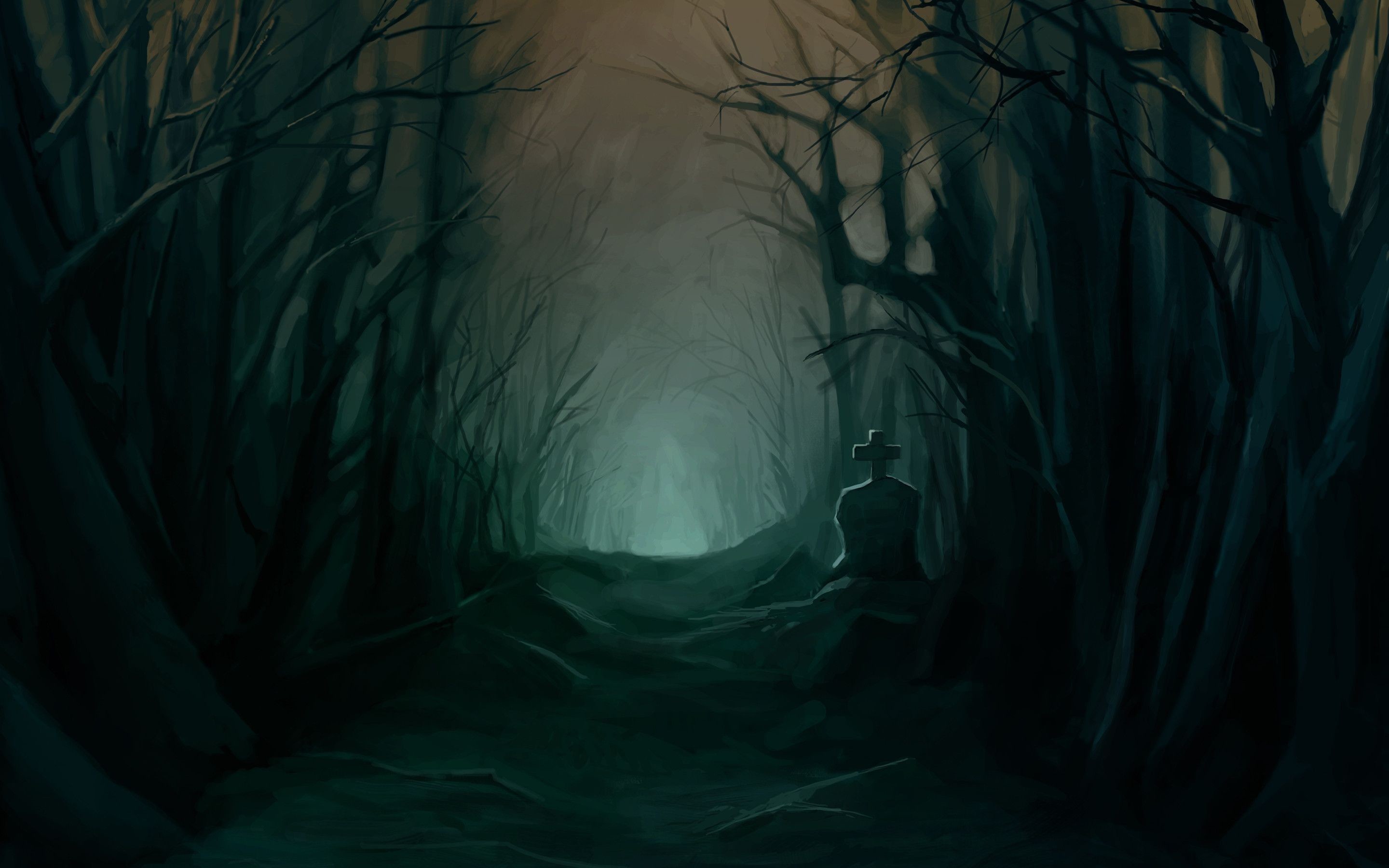 68+ Spooky Forest Wallpapers on WallpaperPlay.