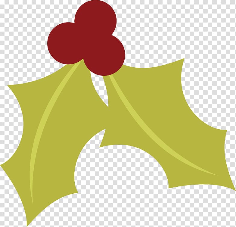 Holly Jolly Christmas transparent background PNG cliparts.