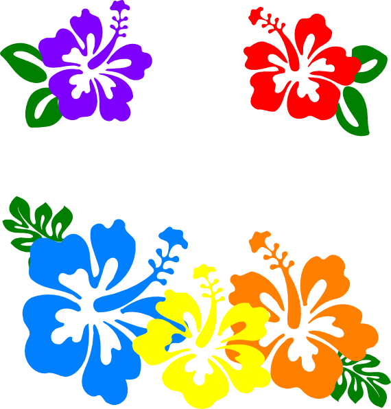 Hawaiian Flowers Clip Art & Hawaiian Flowers Clip Art Clip Art.