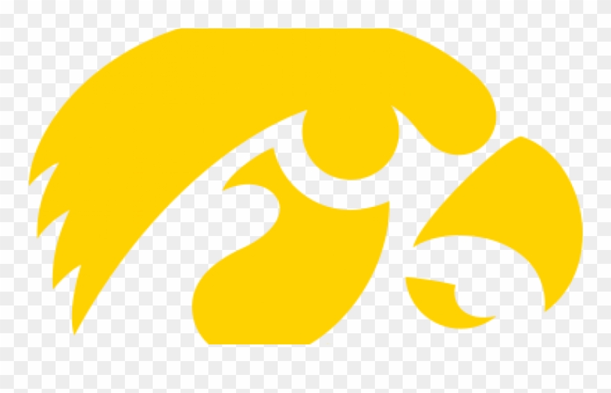 Iowa Hawkeyes Logo Transparent Clipart (#1514881).