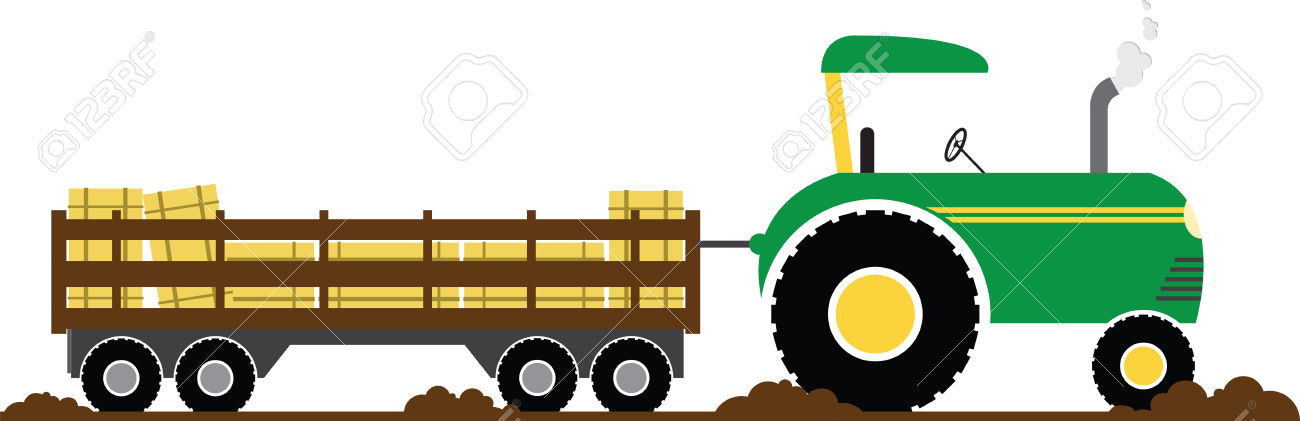 Have Fun On This Tractor Hayride To Your Pumpkin Patch Project.