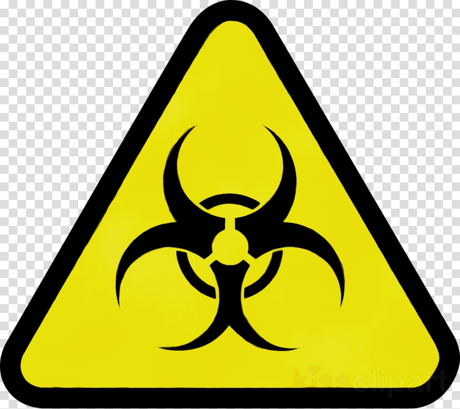 yellow clip art symbol hazard sign clipart.