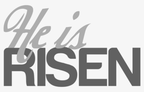 Free He Is Risen Clip Art with No Background.