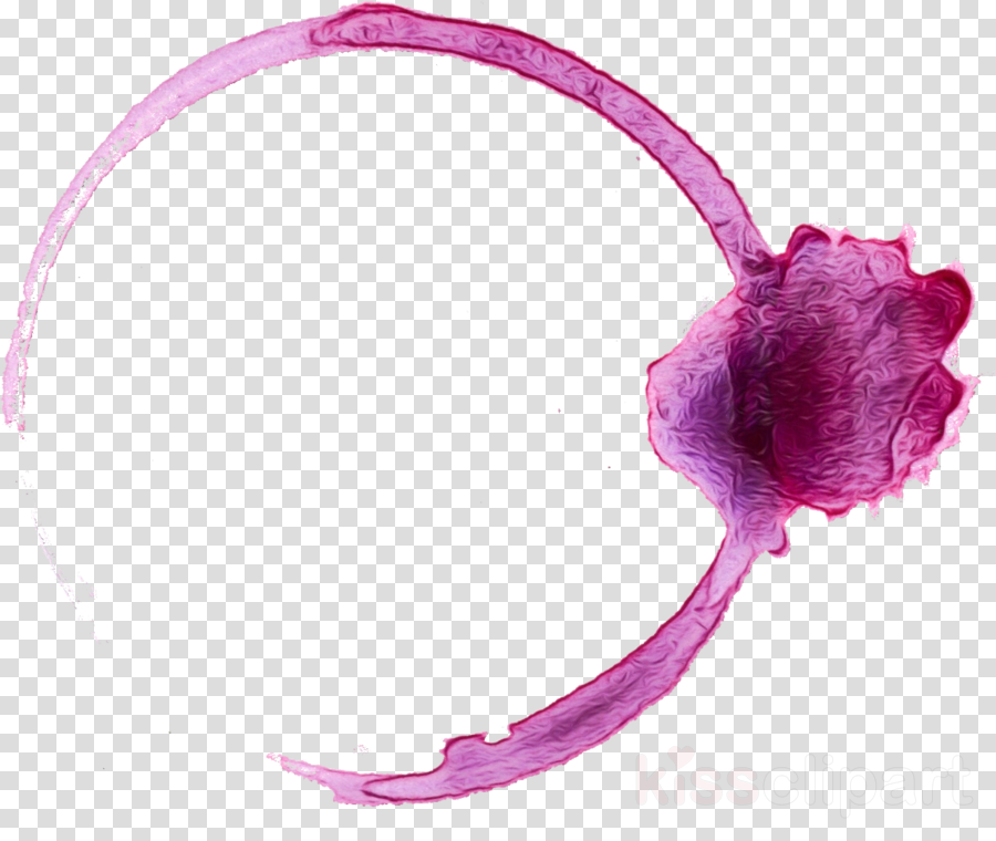 pink violet hair accessory purple headband clipart.