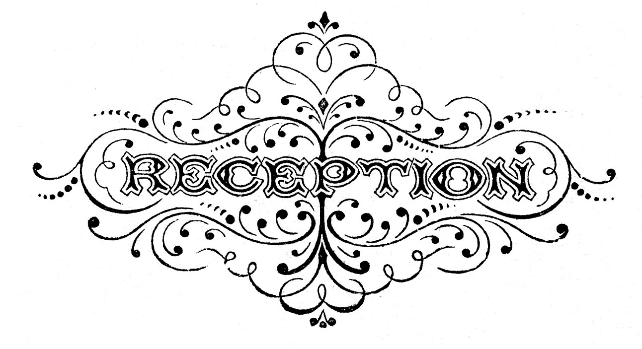 Wedding Reception Clipart.