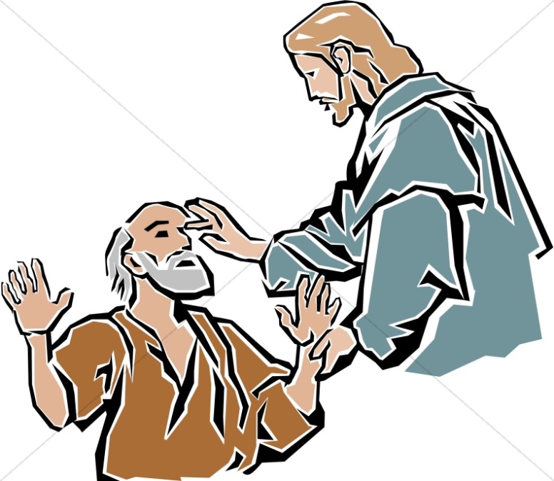Jesus Heals the Leper.