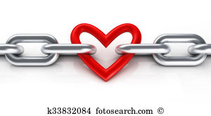 Heart chain Illustrations and Clipart. 656 heart chain royalty.