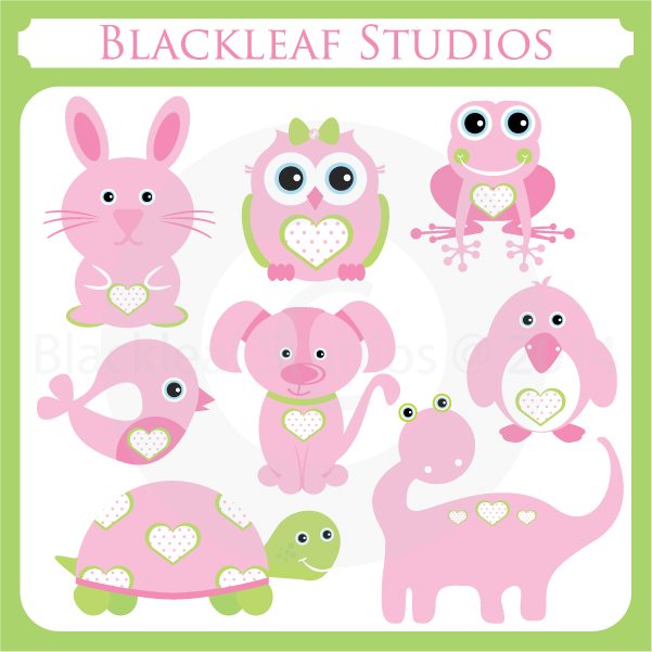 Download heart clipart for valentines day cute animals 20 free ...