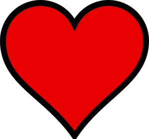 Small Red Heart With Transparent Background Clip Art at Clker.com.