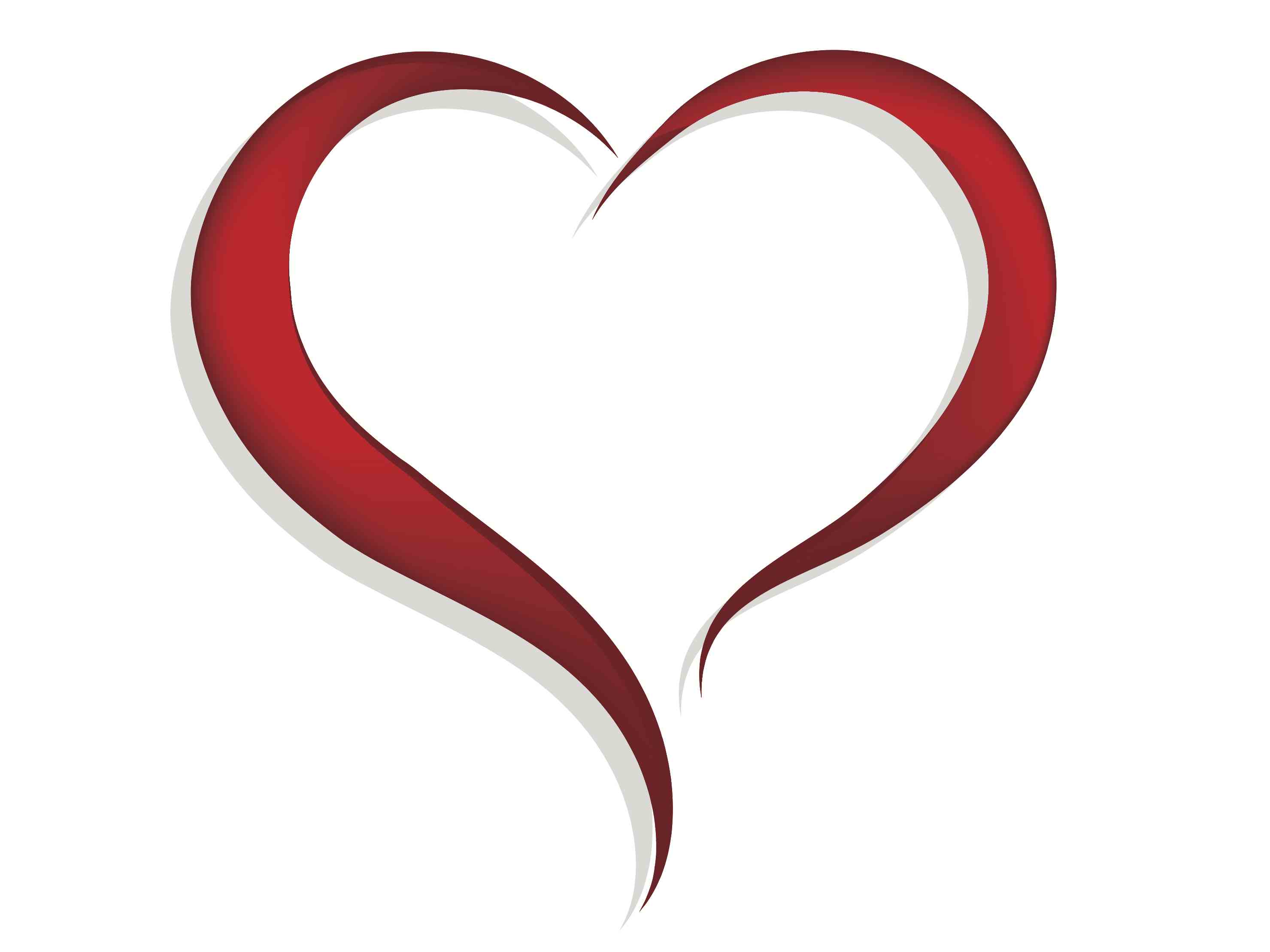 Free Clip art of Heart Clipart Transparent Background #865 Best.