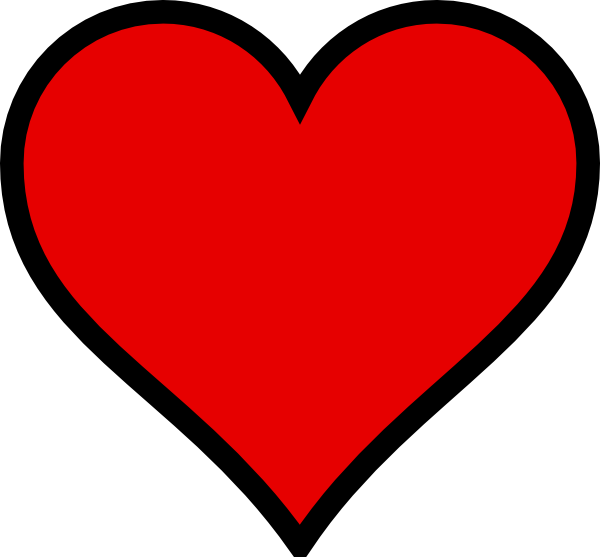 Heart With Transparent Background Clip Art at Clker.com.