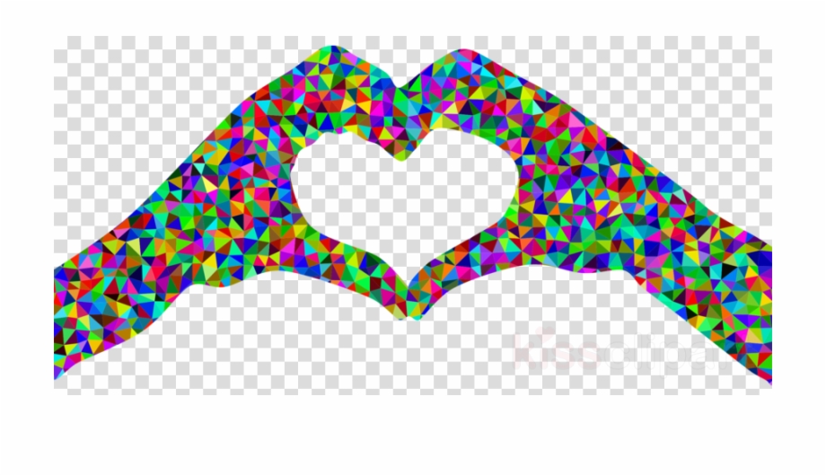 Download Hands In Heart Shape Png Clipart Hand Heart.