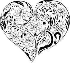 Download heart mandala clipart 20 free Cliparts | Download images ...