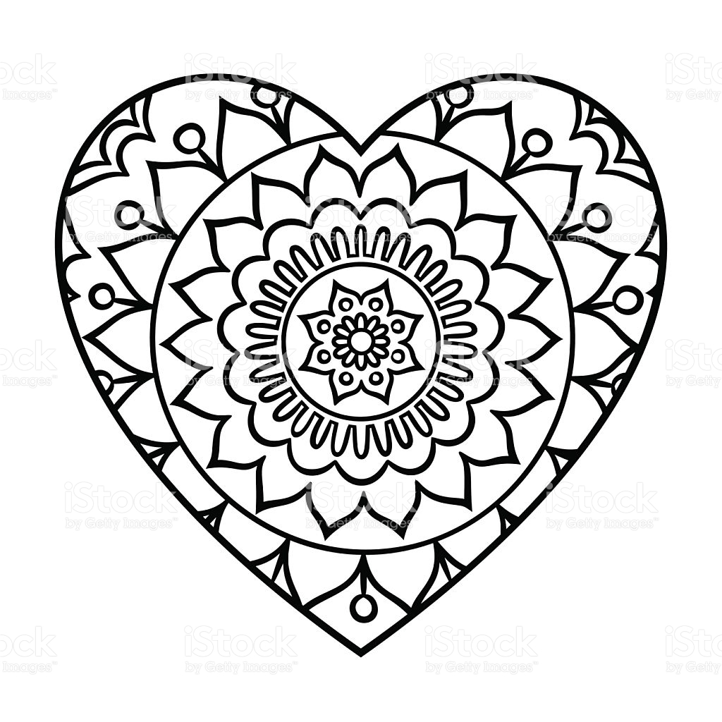 Download heart mandala clipart 20 free Cliparts | Download images ...