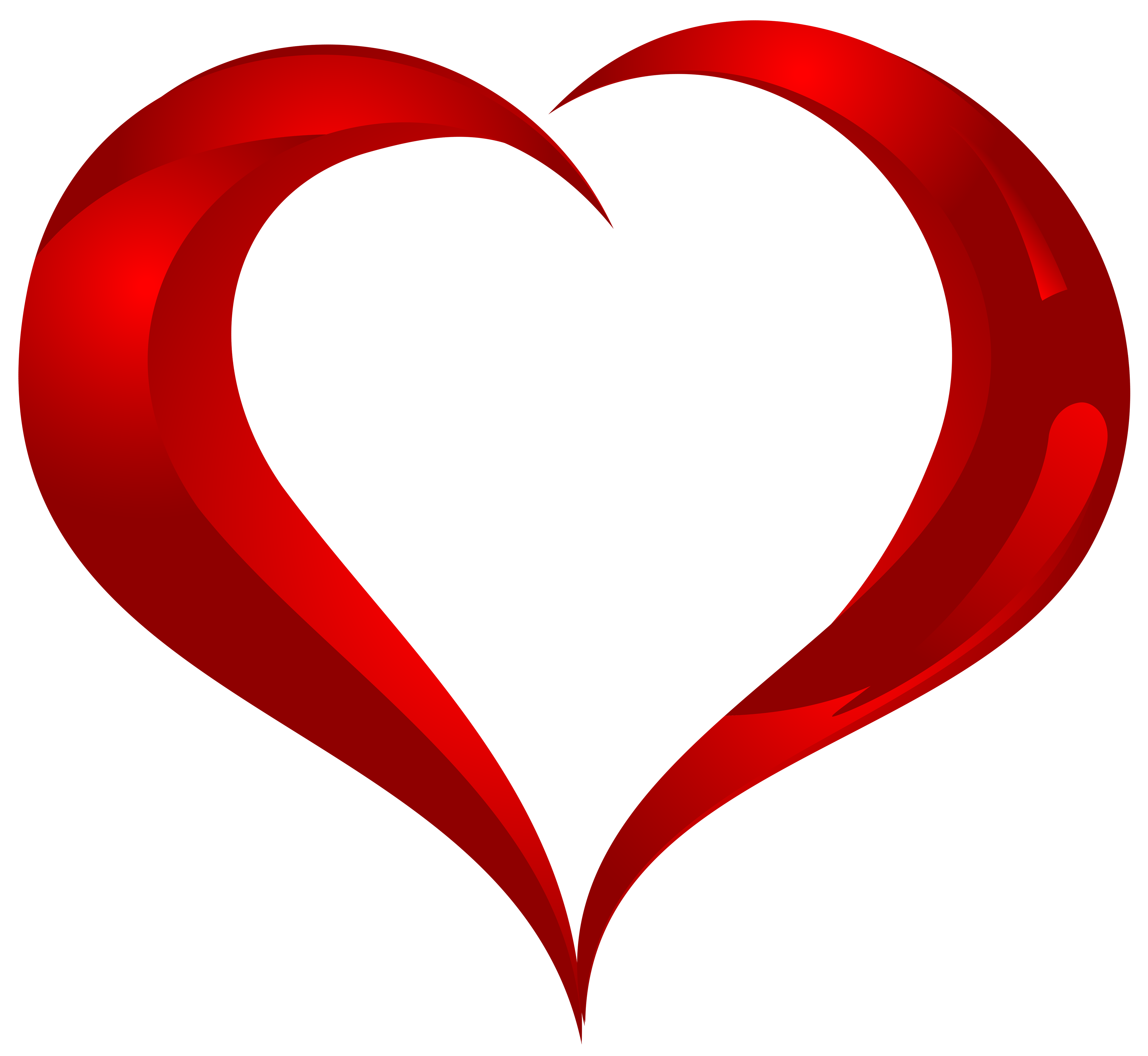 Beautiful Heart PNG Clipart.