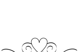 Heart scroll clipart » Clipart Station.