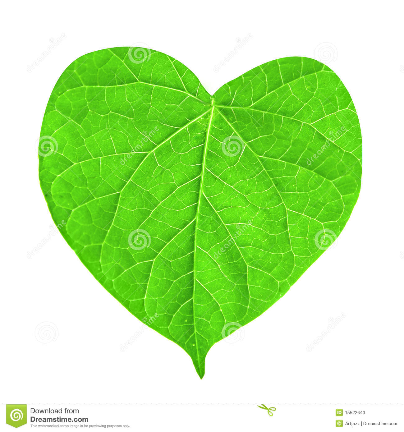 Leaf Heart Clipart.