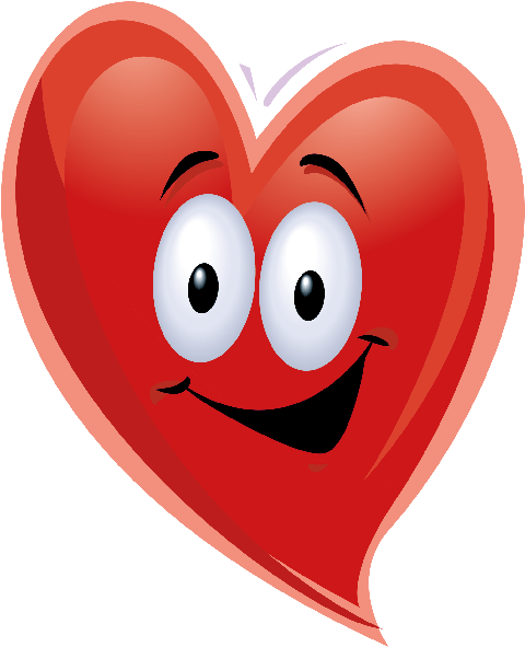 HD Hearts Clipart Smiley Face.