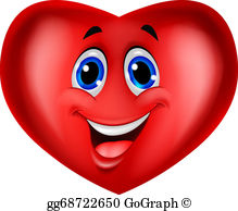Smiley Face And Heart Clip Art.