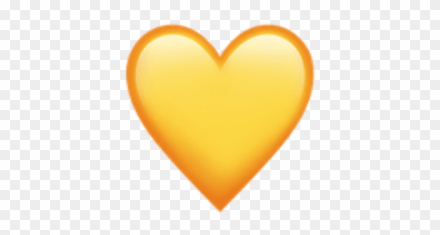 Yellow Aesthetic Tumblr Cute Sun Heart Hearts Emoji.