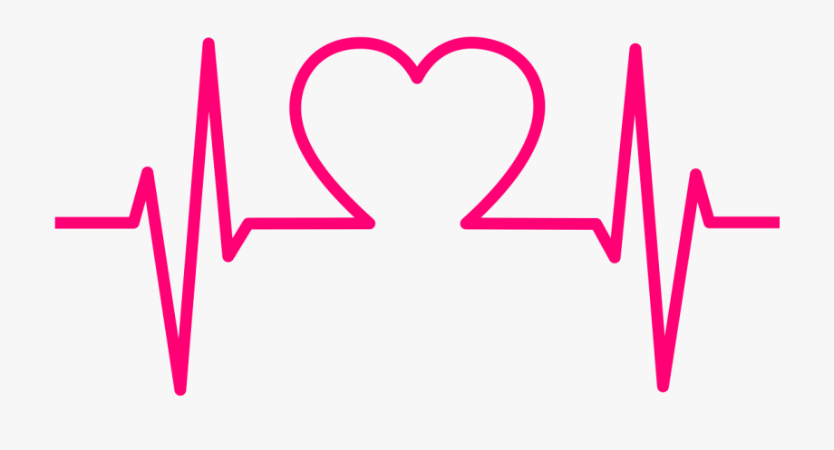 Transparent Background Heartbeat Png, Cliparts & Cartoons.