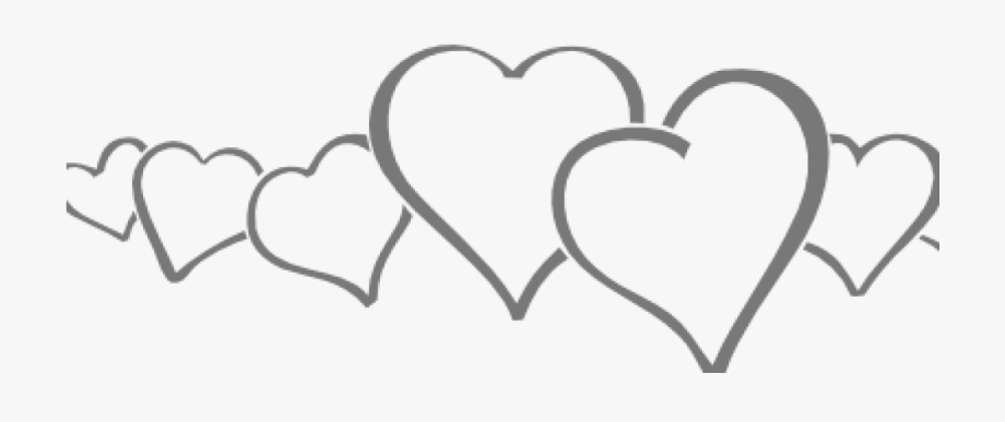 Line Clipart Hearts In A Line Clip Art At Clker Vector.