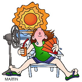Free clipart images heat wave.