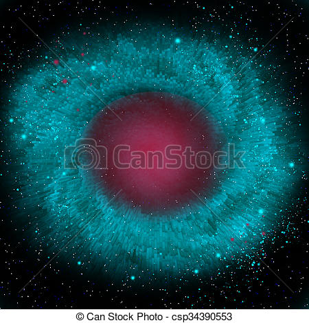 Stock Illustrations of Helix Nebula.
