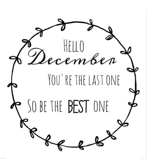 Goodbye November Hello December Clipart.