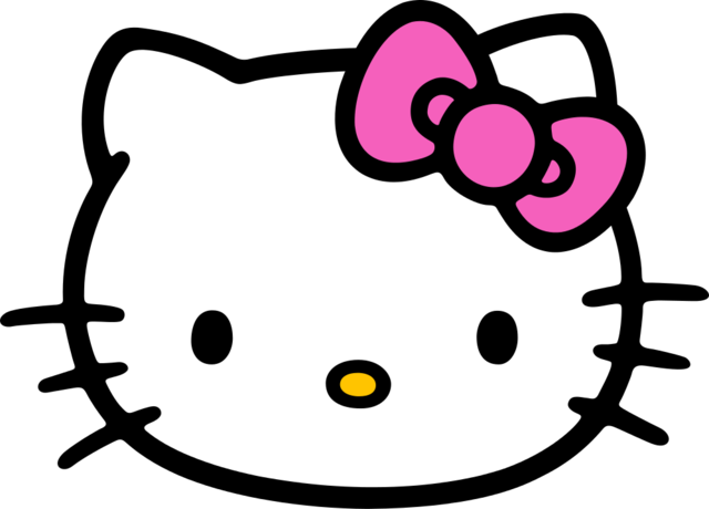 Hello kitty silhouette clipart images gallery for free download.