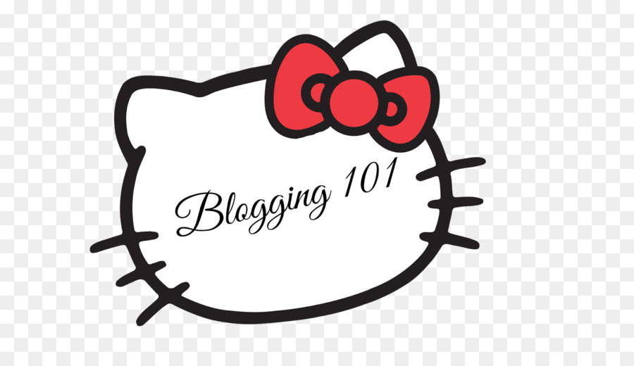 Hello Kitty Logo clipart.