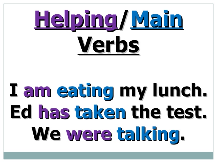 what is a helping verb