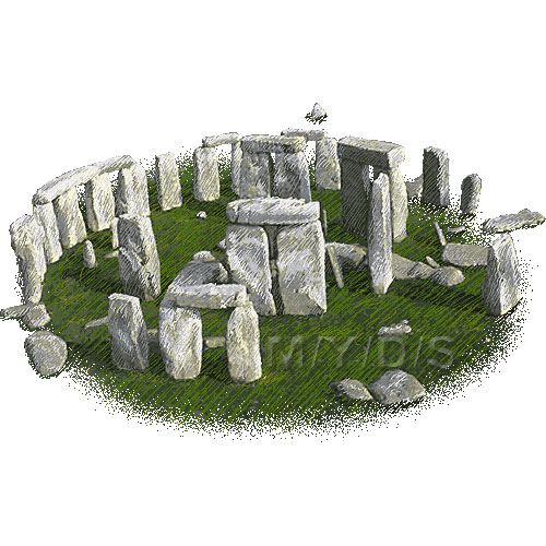 Stonehenge clipart / Free clip art.