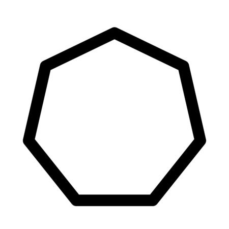 434 Heptagon Stock Illustrations, Cliparts And Royalty Free Heptagon.