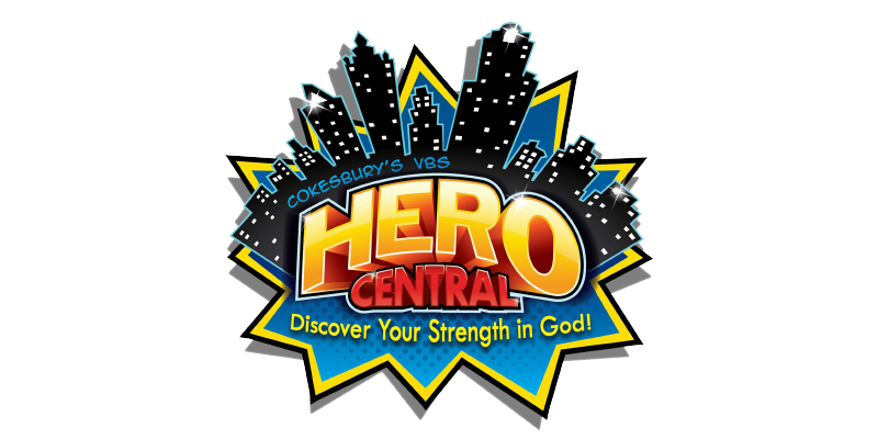 Hero Central VBS 2017 logo.