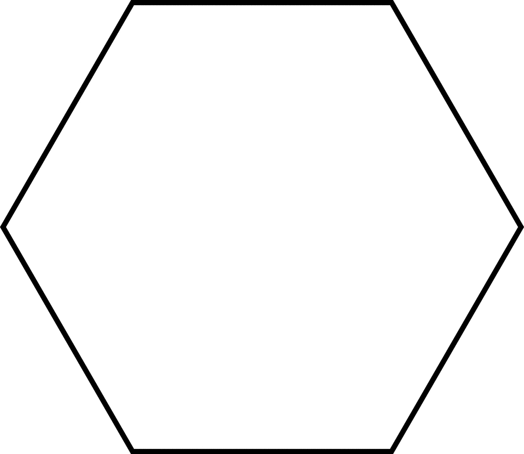 Hexagon Clipart Outline 20 Free Cliparts Download Images On 