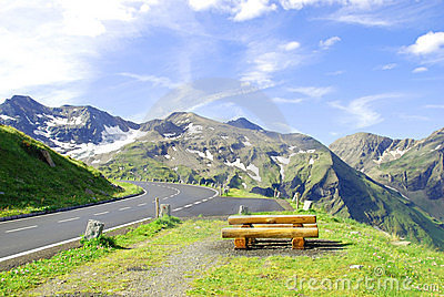 Grossglockner High Alpine Road In Tyrol, Austria Stock Photo.