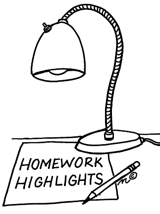 homework highlights.