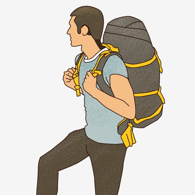 Hiker Png, Vector, PSD, and Clipart With Transparent Background for.